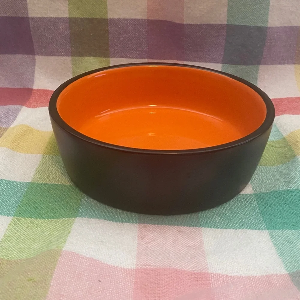 Rae Dunn BAD KITTY food or water bowl